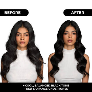 Cool Black Hair Tone Correcting Mask