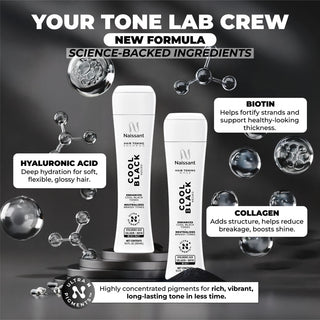 Cool Black Hair Tone Correcting Mask