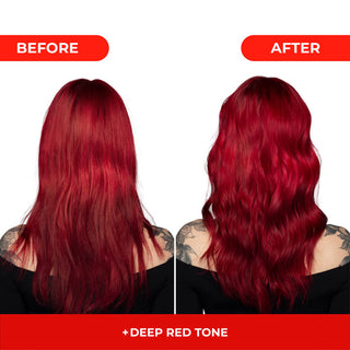 Deep Red Hair Toning Shampoo