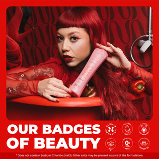 Deep Red Hair Toning Shampoo