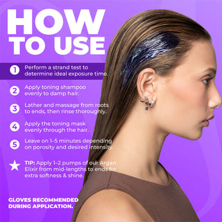 Pearl Blonde Tone Refreshing Shampoo