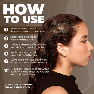 Glow Mocca Hair Toning Shampoo